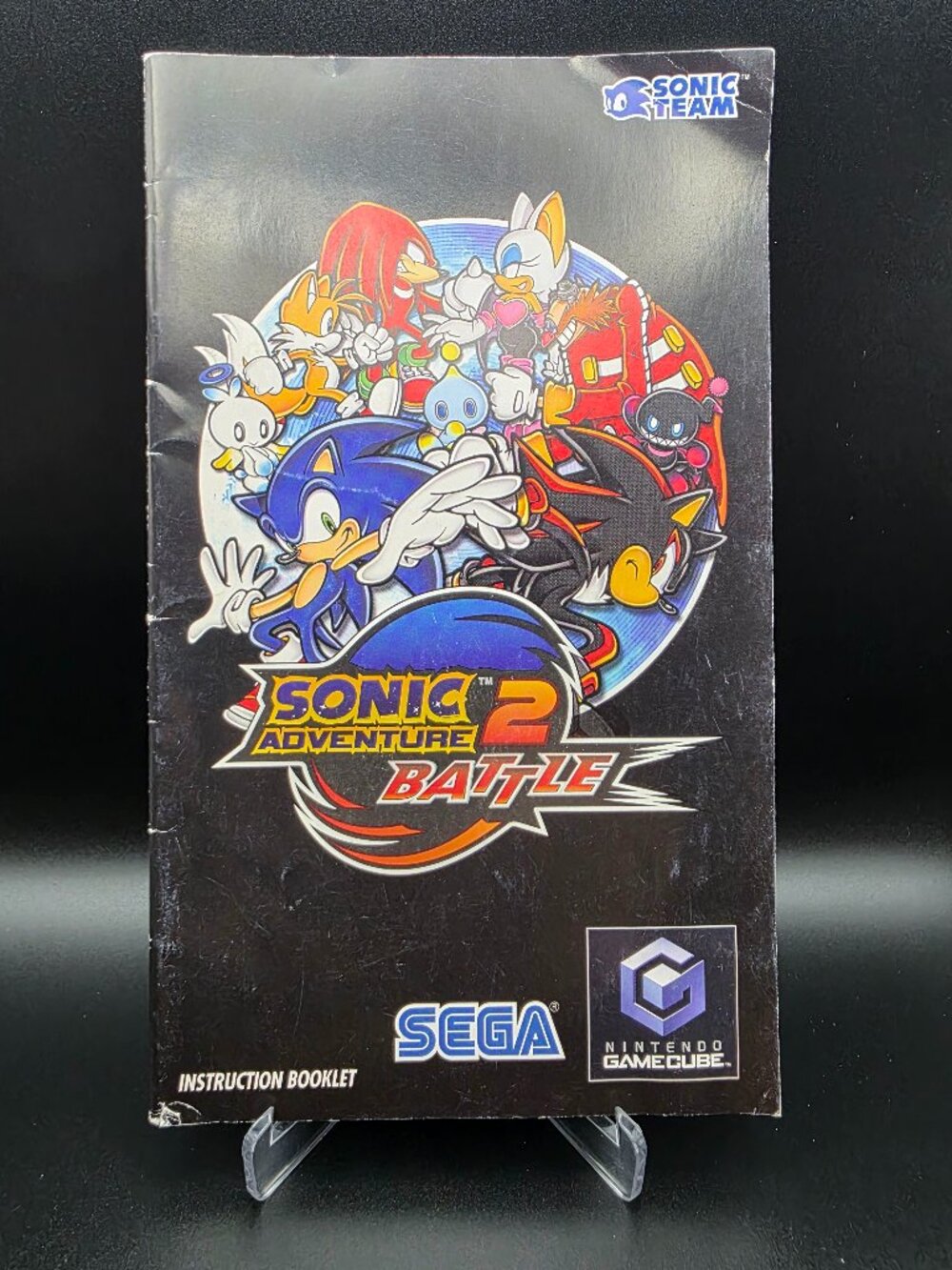 Sonic Adventure 2 Battle Instruction Manual Only! Nintendo GameCube Booklet